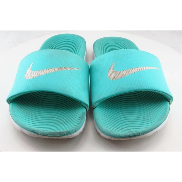 Nike Slides Blue Synthetic Women Shoes Size EUR 40.5 Medium - Picture 2 of 6